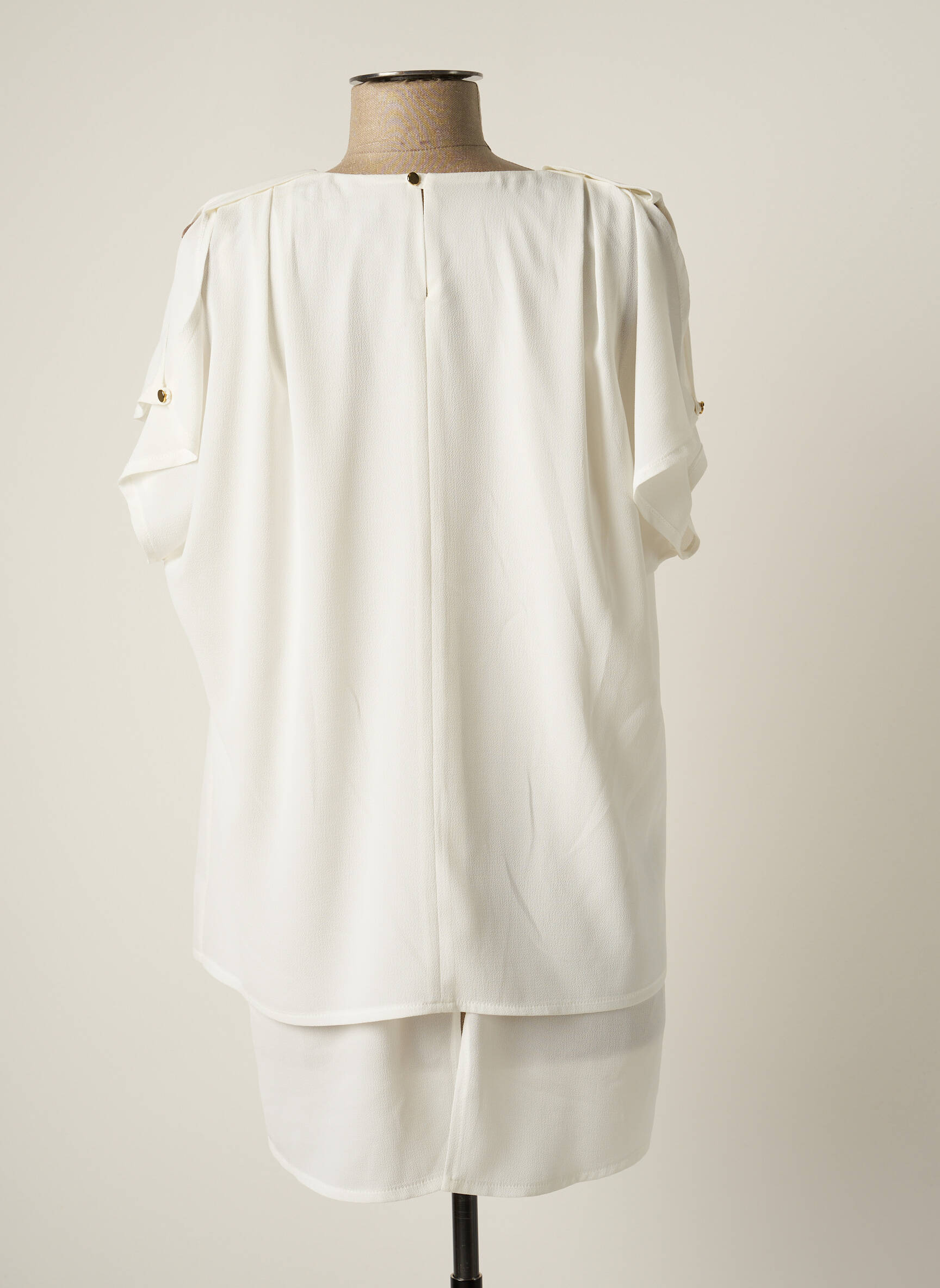 Jumfil Tuniquemanchecourte Femme couleur blanc
