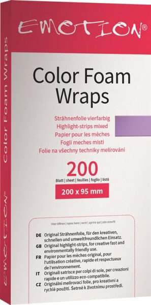 Efalock Color Foam Wraps Strähnenfolie 20 cm Strähnenfolie