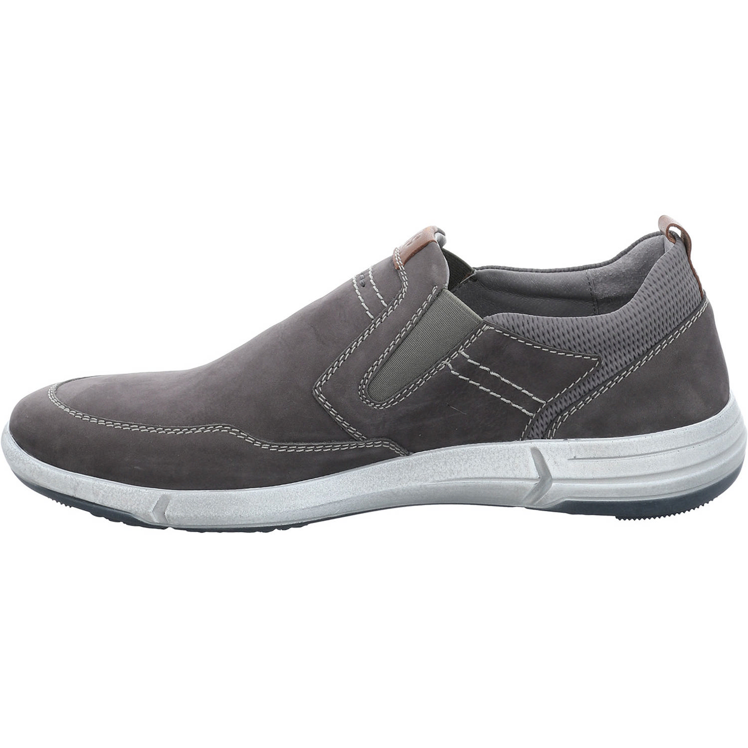 Josef Seibel Enrico 04 25304, Slip-On-Sneaker, Herren, Grau (Asphalt-Kombi)