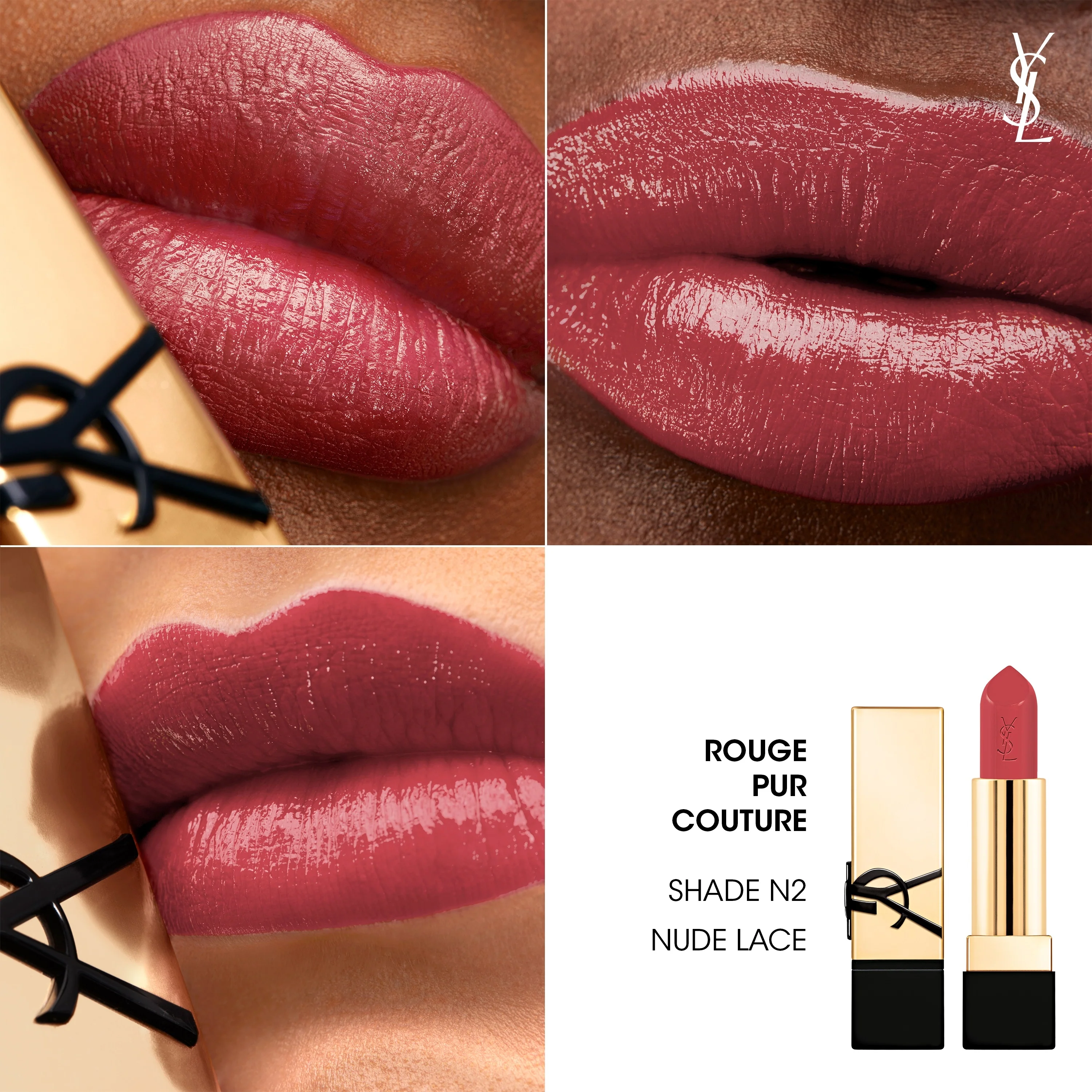 Rouge Pur Couture Lips - Satijnen Lippenstift - Lippenstift