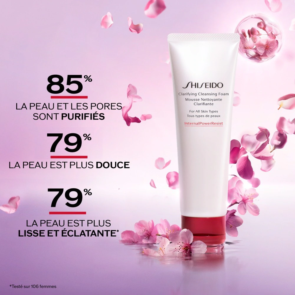 Schiuma detergente purificante Shiseido