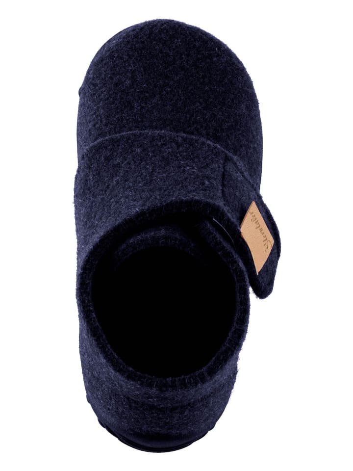 Sterntaler Hausschuhe uni in marine günstig kaufen