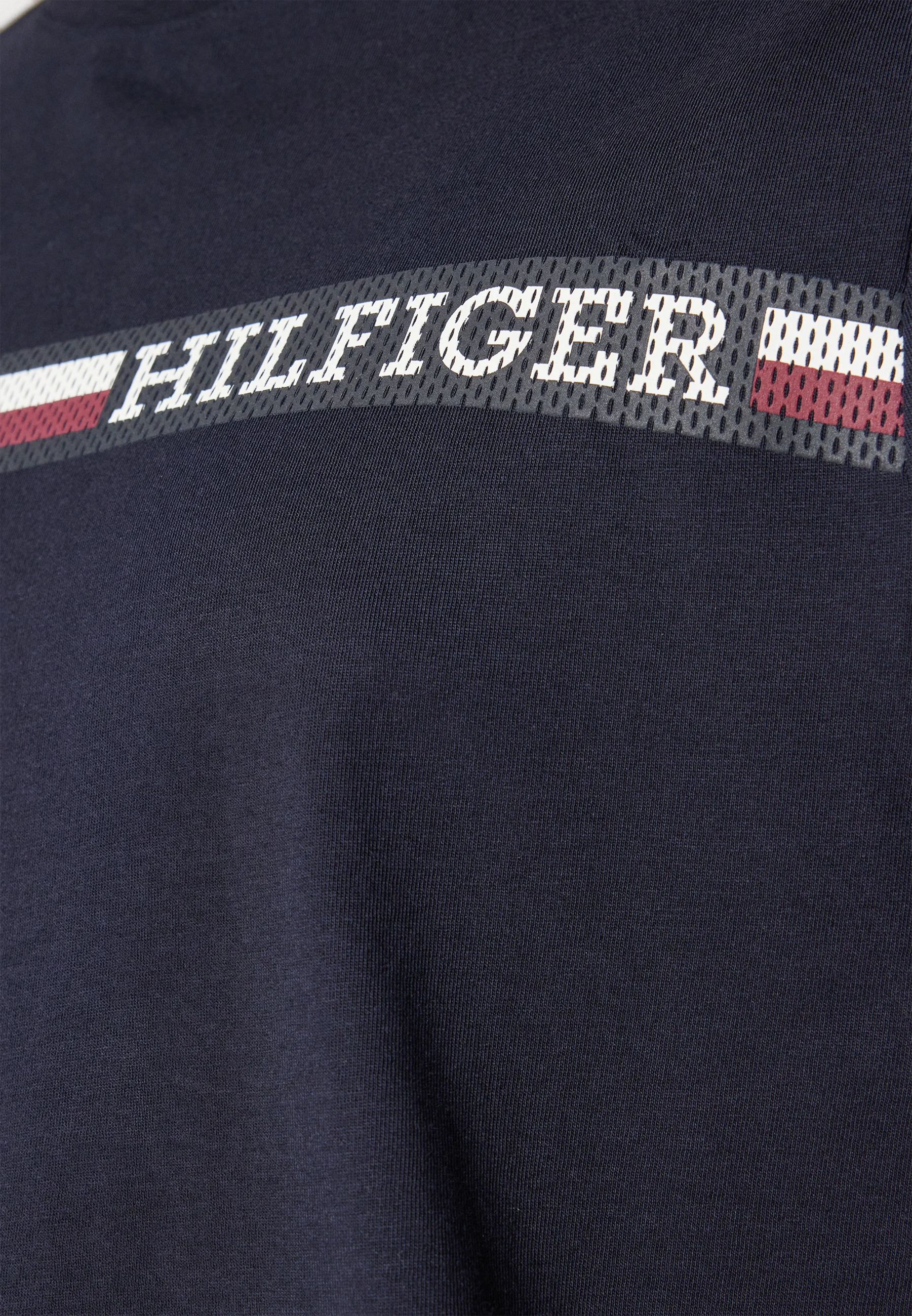 Tommy Hilfiger MONOTYPE CHEST STRIPE TEE - Camiseta con estampado