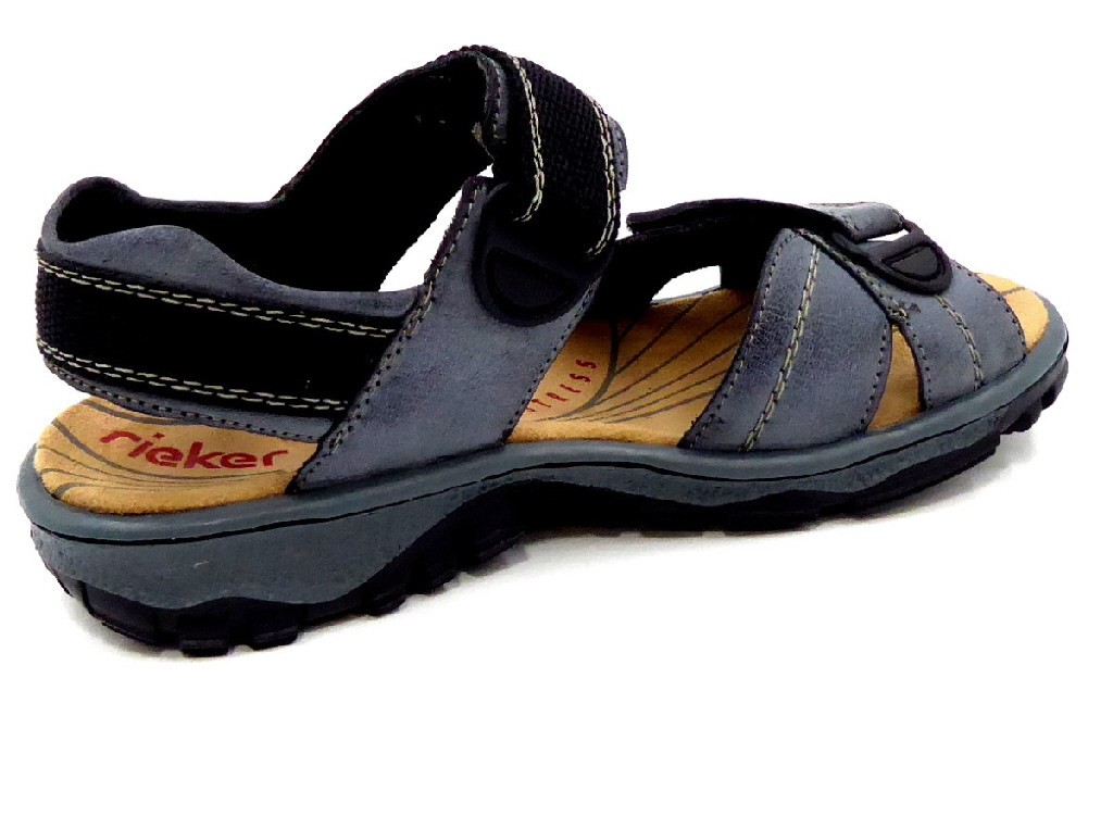 RIEKER Klassische Sandalen grün FSK Damen Sandalen