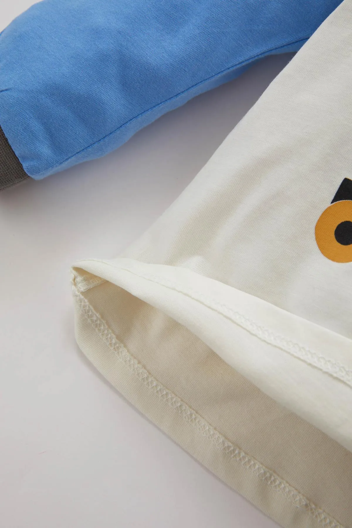 DeFacto  Langärmliges Pyjama-Set aus gekämmter Baumwolle mit Fahrzeug-Aufdruck für Babys