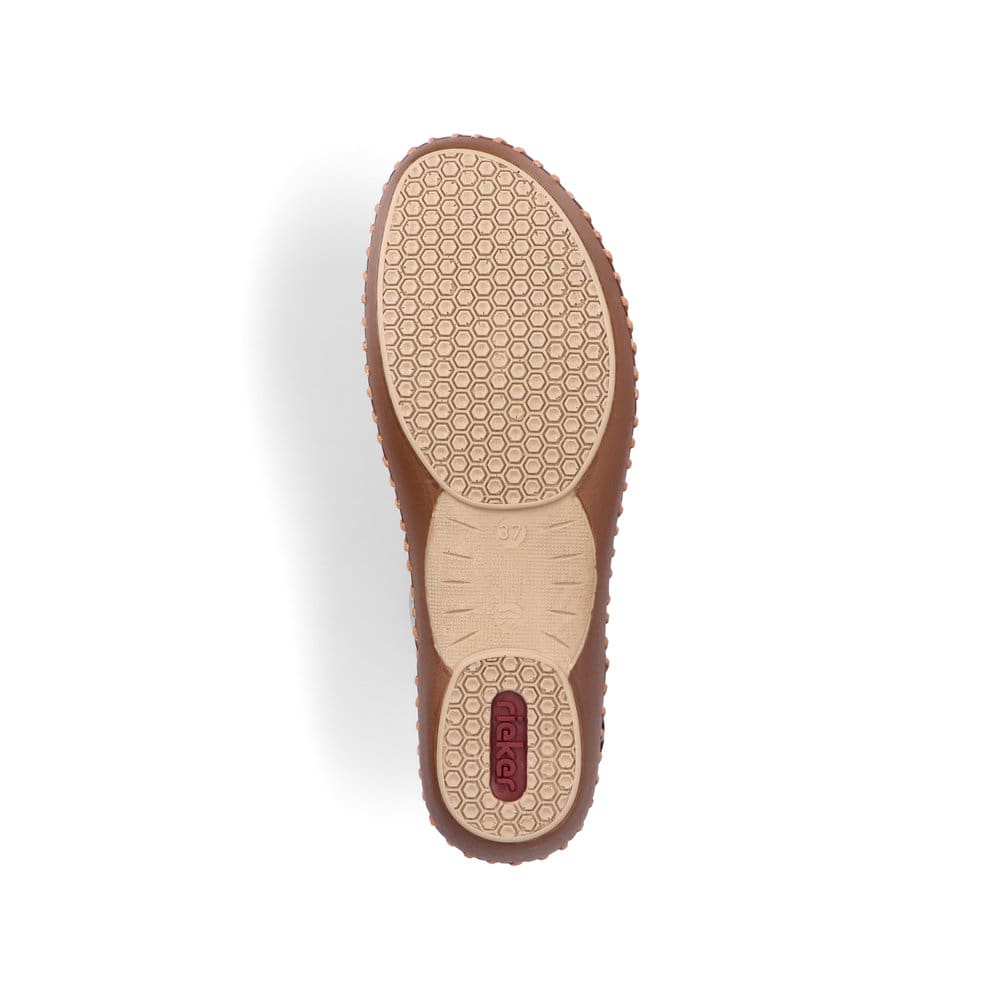 Rieker Damen Riemchensandalen mintgrün-beige
