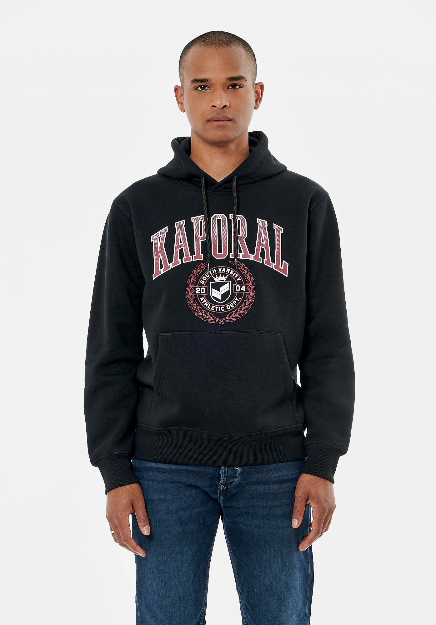 RAMS   Sweat université noir homme