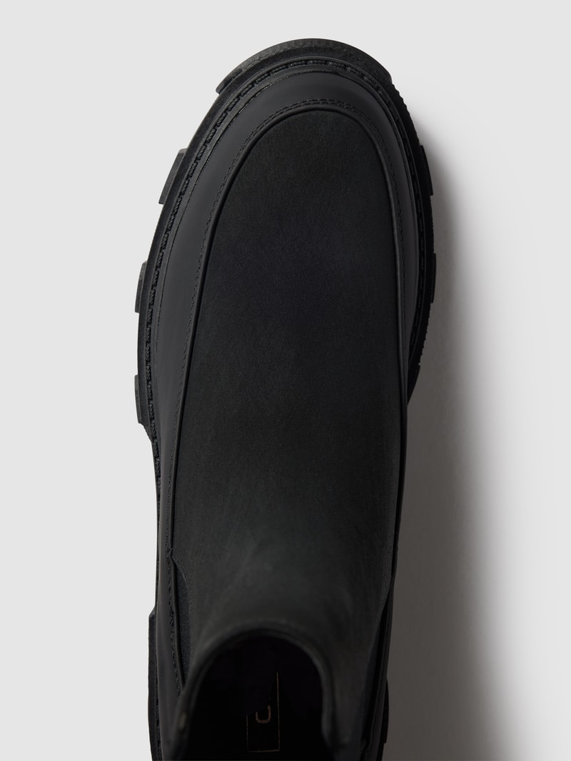 Chelsea Boots mit Logo-Detail Modell 'ONLTOLA' in schwarz