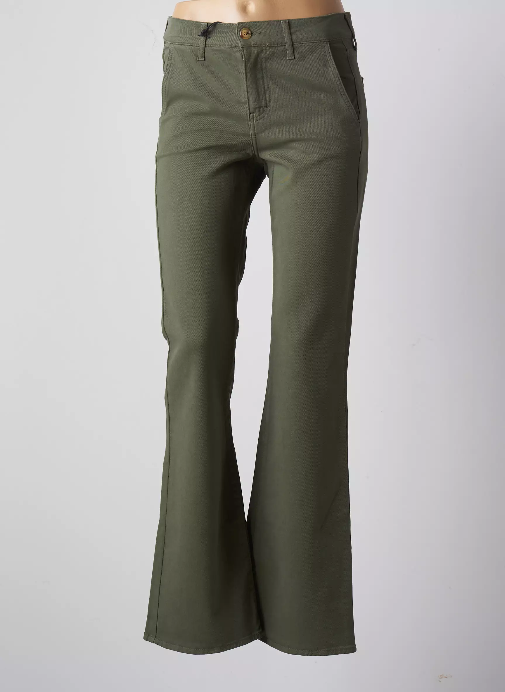Happy Jean Flare Femme couleur vert