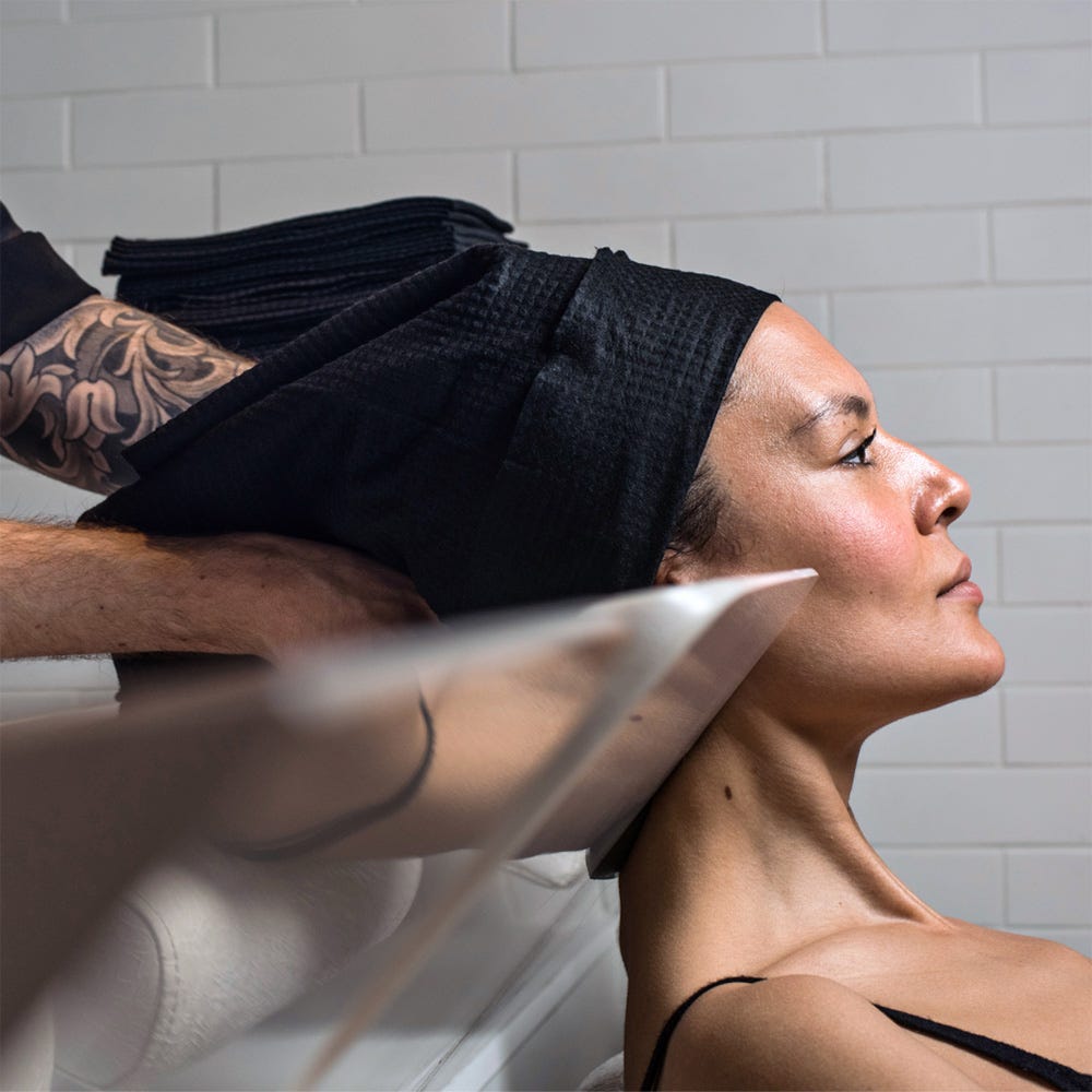 Scrummi Premium Salon Handtuch schwarz 500 Stück