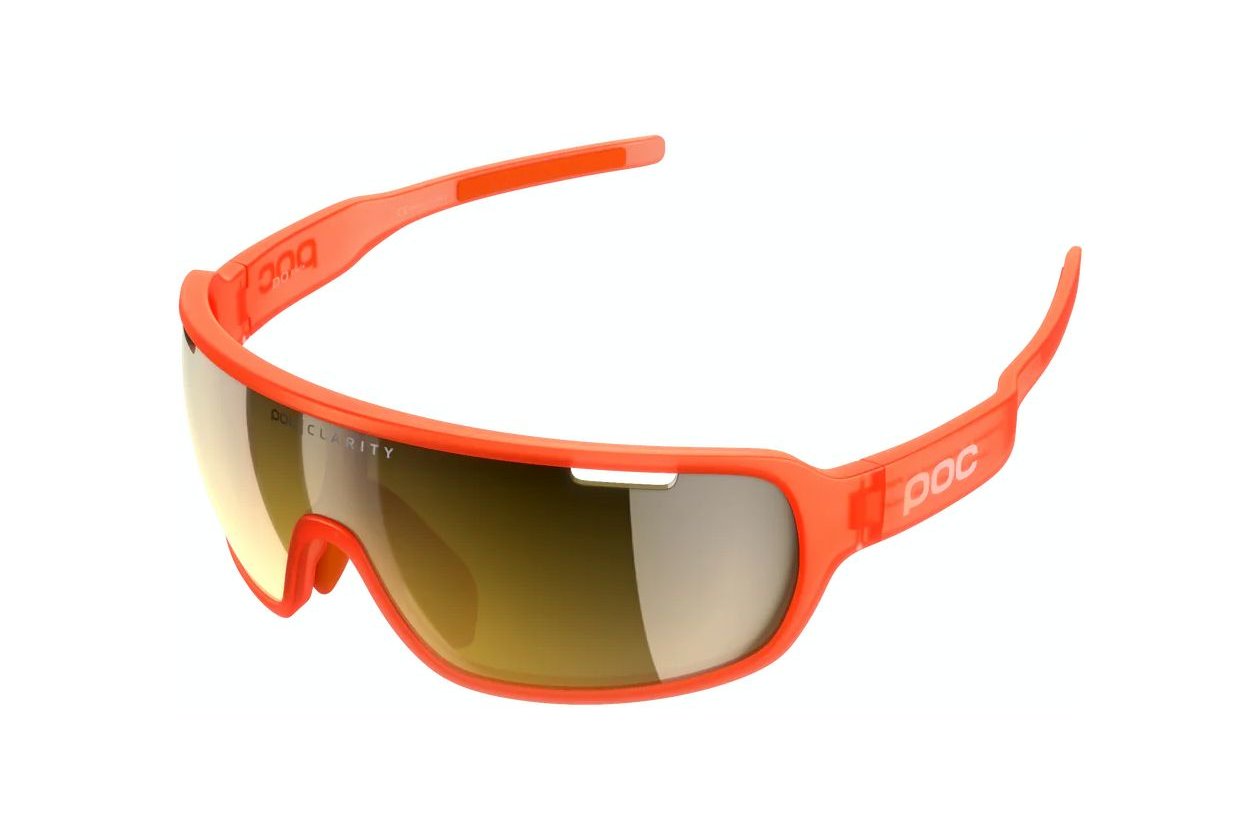 POC DO Blade - Fluorescent Orange Translucent/Violet/Gold Mirror