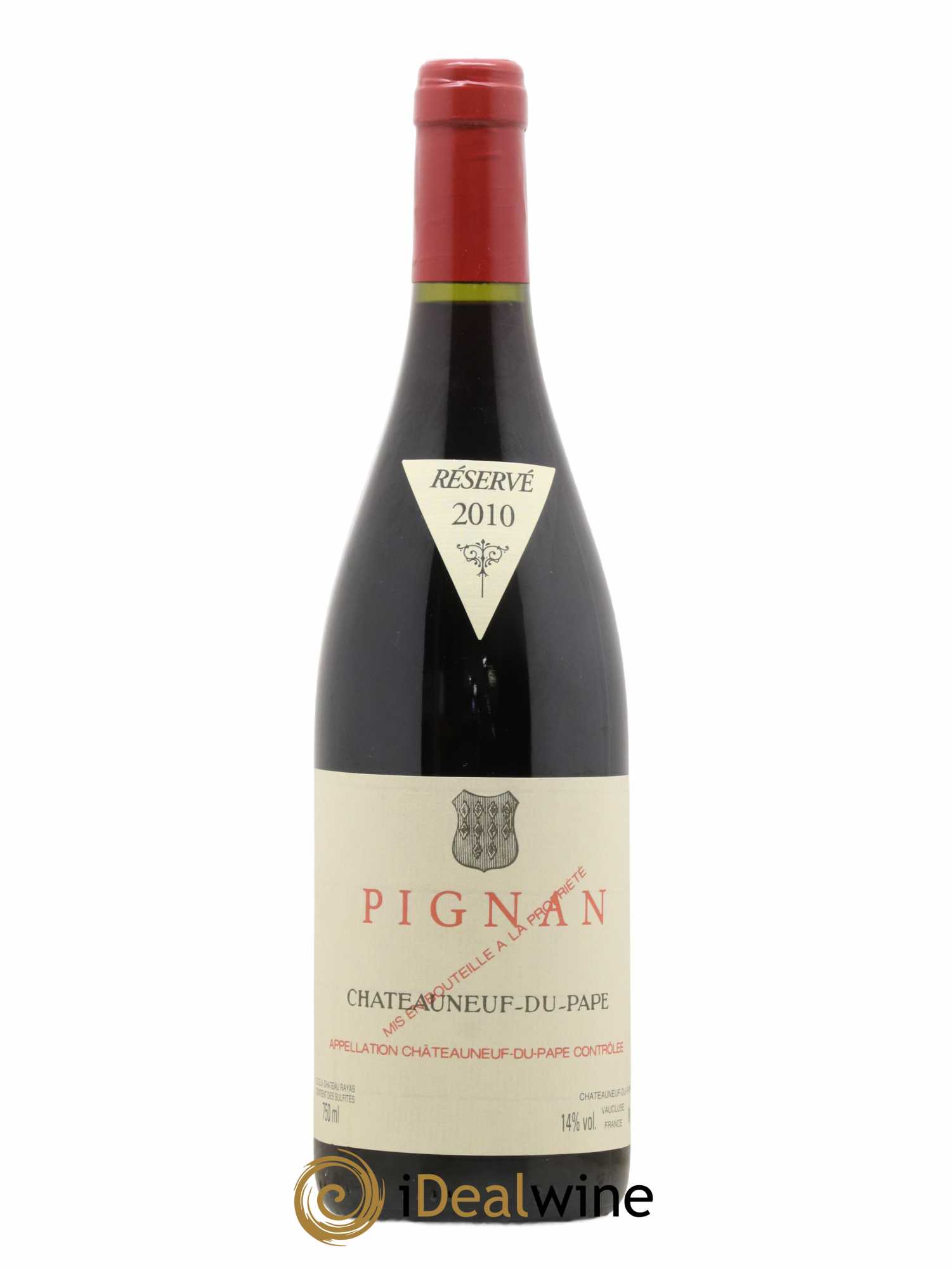 Châteauneuf-du-Pape Pignan Emmanuel Reynaud  2010 - Lot de 1 Bouteille