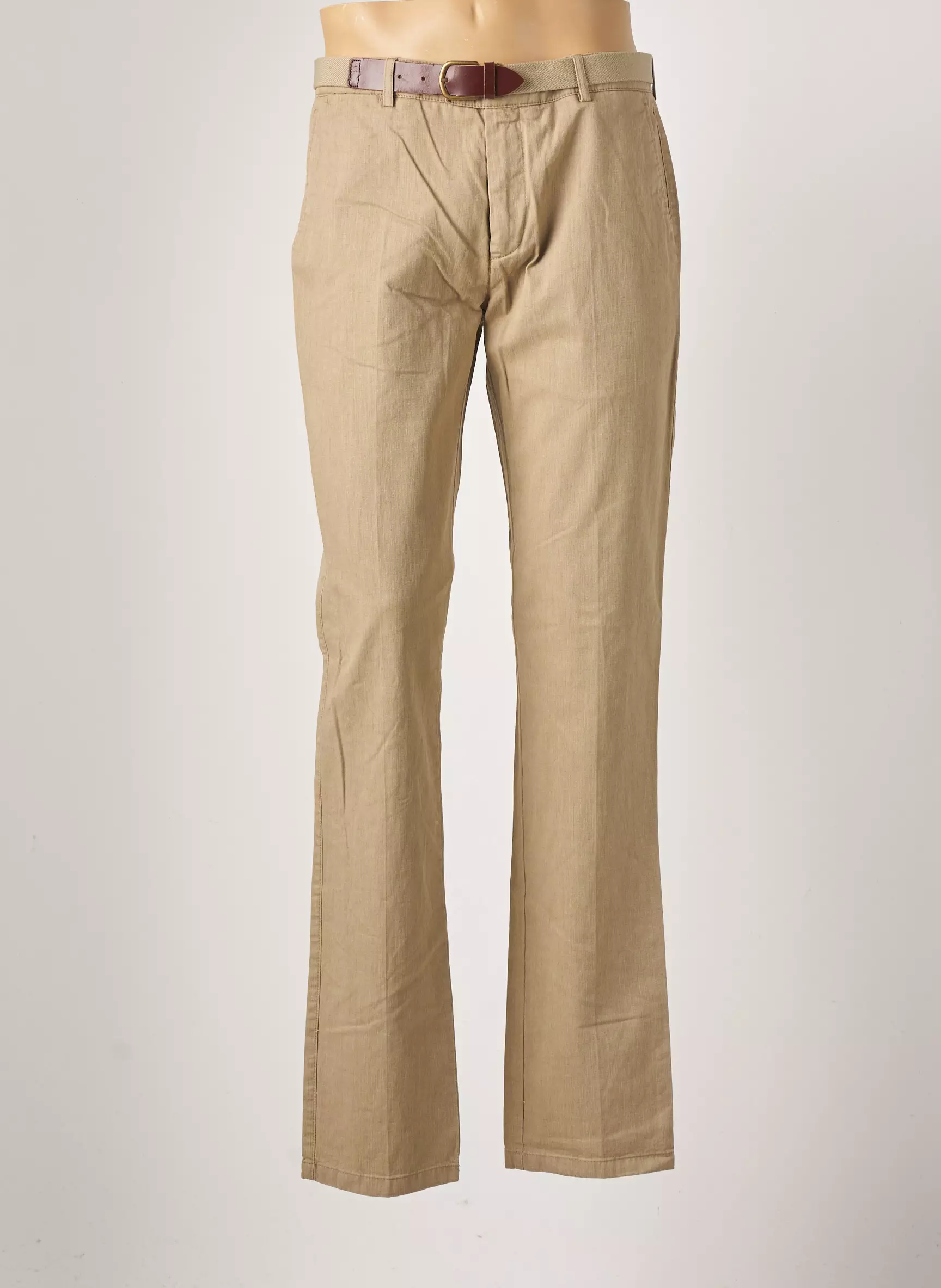 Harold Pantalons Chino Homme couleur beige