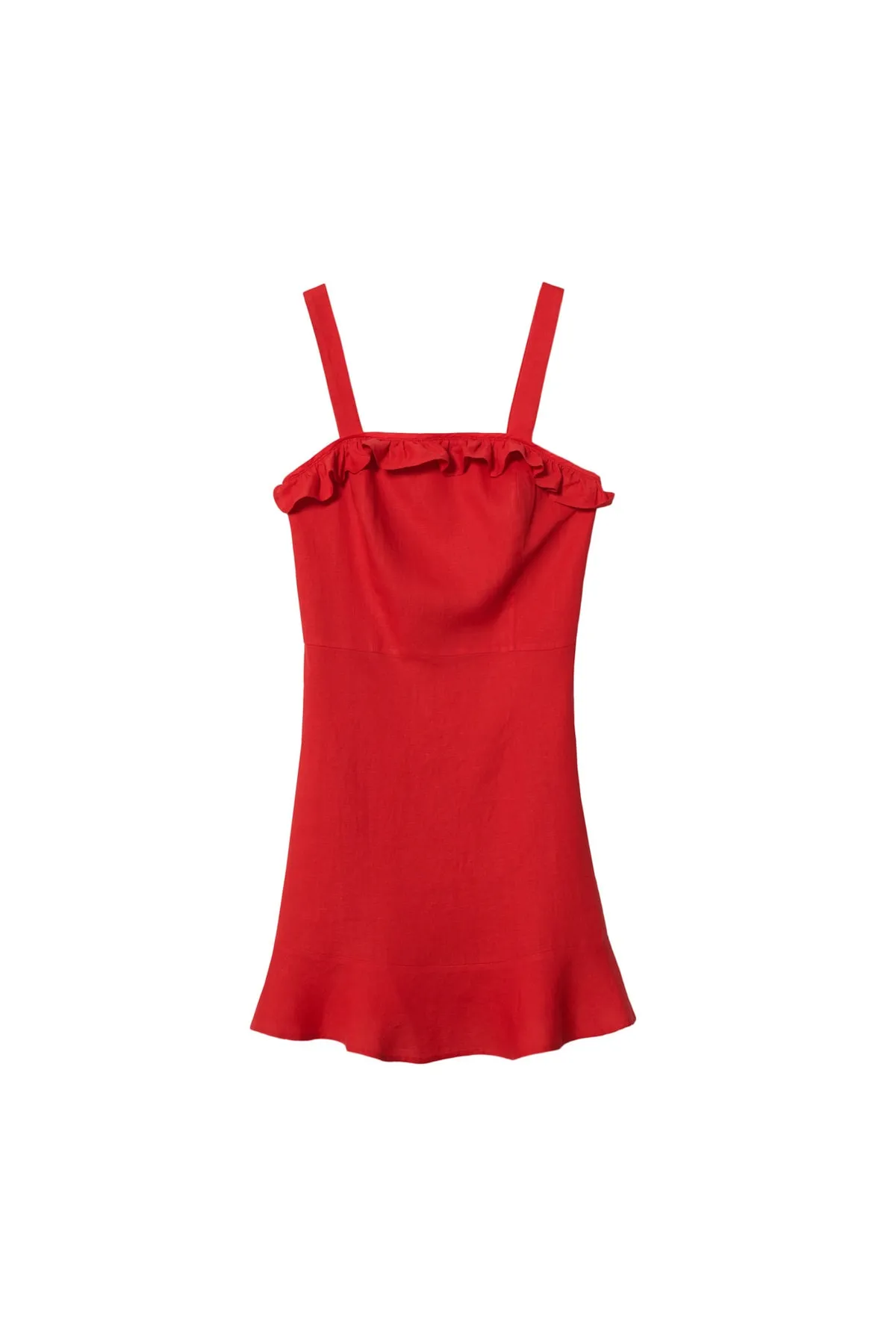 MANGO  Rotes Damenkleid 37050254