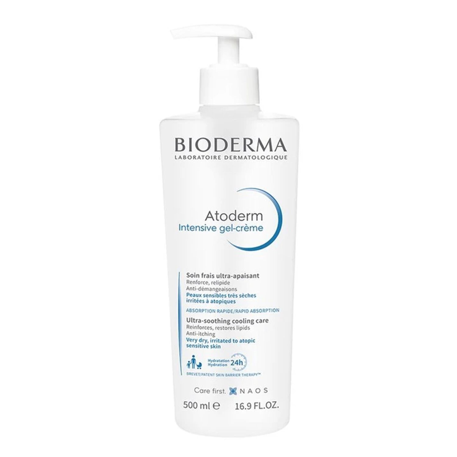 Bioderma Atoderm Intensive Gel-Crème Soin Frais Ultra-Apaisant Peaux sensibles