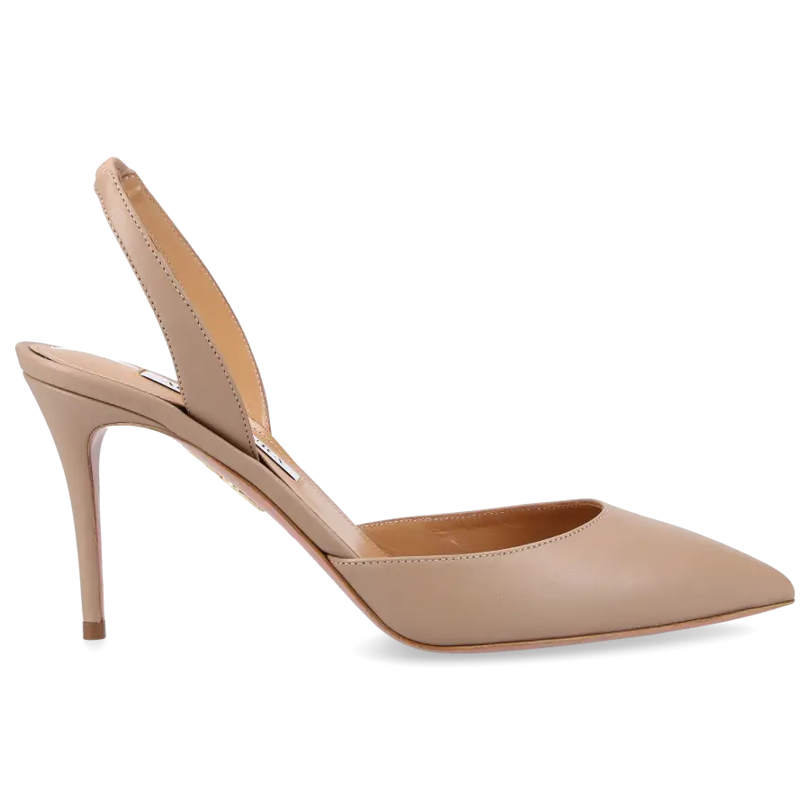 Aquazzura - Pumps SO NUDE 85 Nappaleder - beige