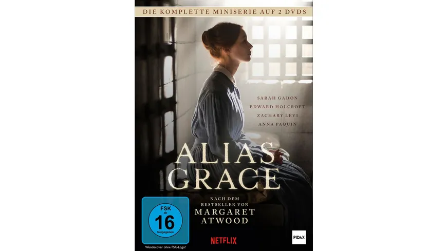 Alias Grace / Der preisgekrönte 6-Teiler nach dem Bestseller von Margaret Atwood („The Handmaid’s Tale - Der Report der Magd“)
