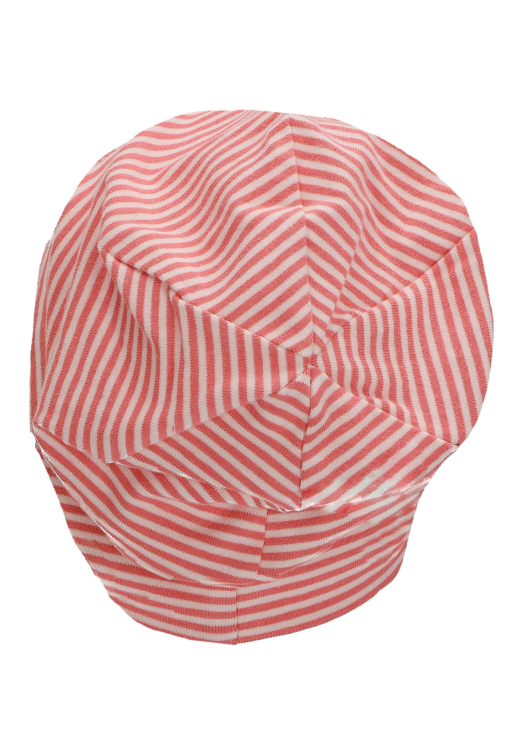 GOTS Slouch-Beanie aus Jersey (Bio) mit Ringel