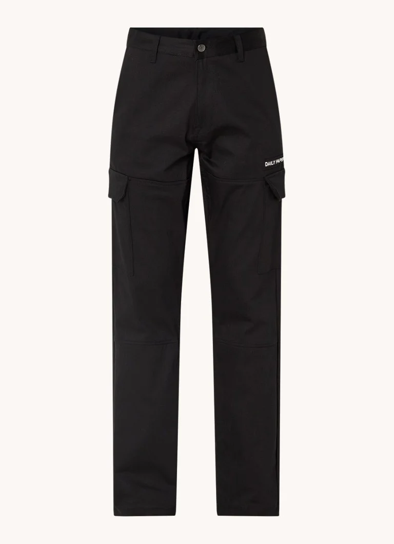 Daily Paper Ecorgo pantaloni cargo a vita alta e gamba dritta con logo
