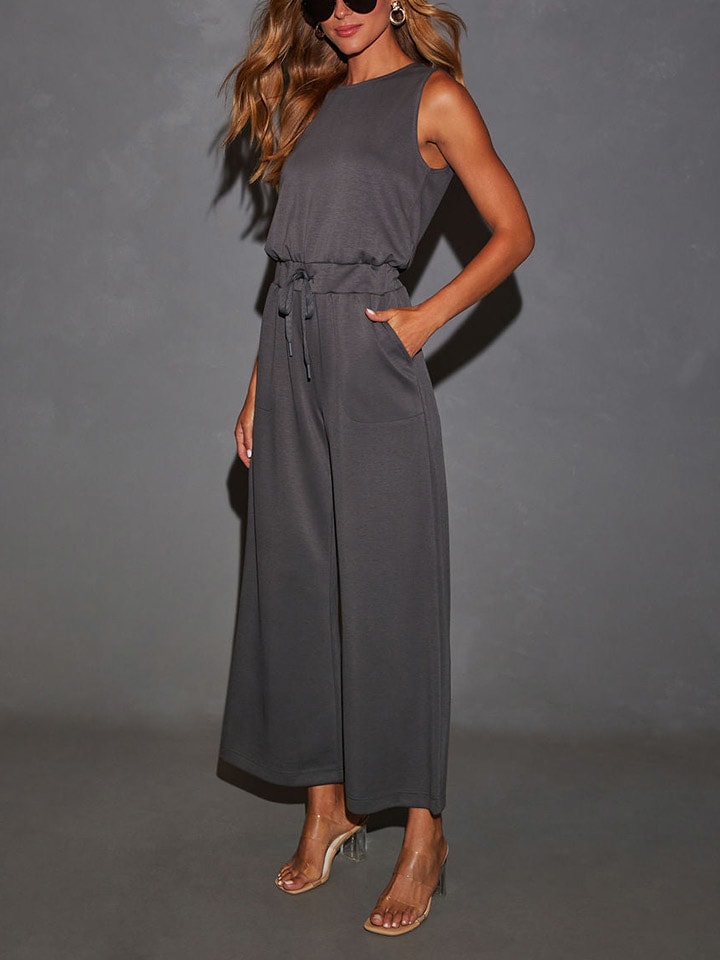 LA Angels Jumpsuit in Anthrazit günstig kaufen