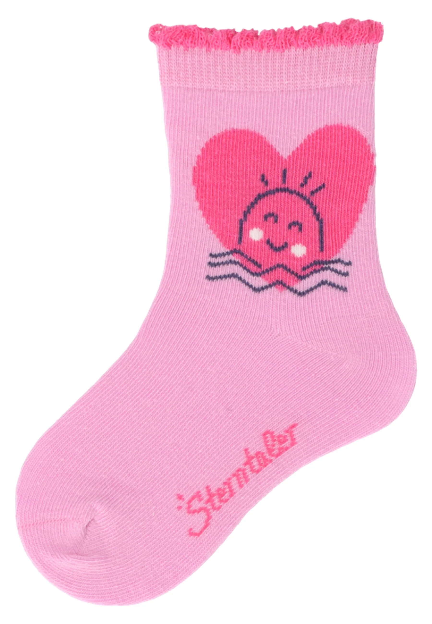 Socken im 3er Pack mit Motiv 