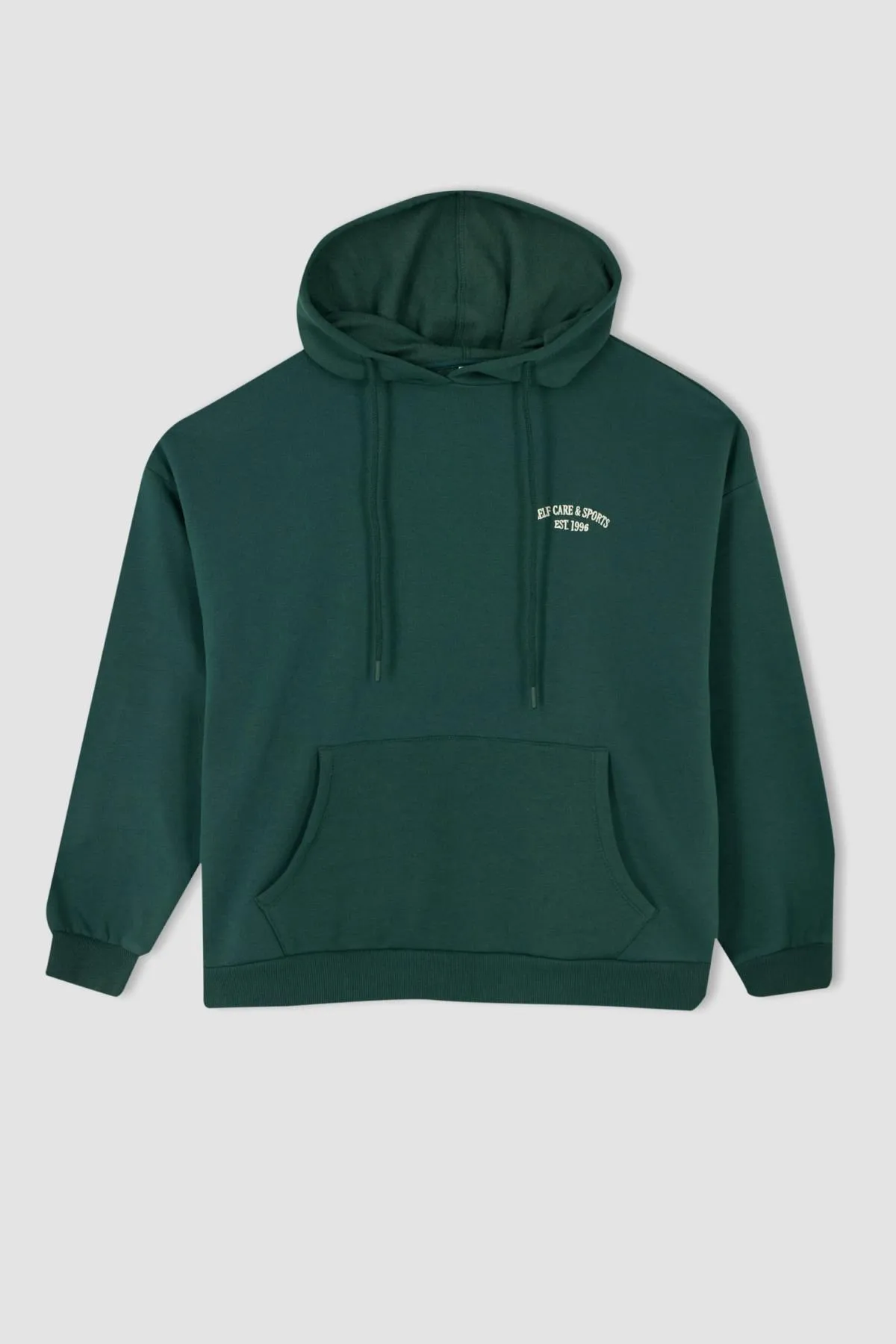 DeFacto  Weiches, flauschiges Sweatshirt mit Kapuze in Oversize-Passform
