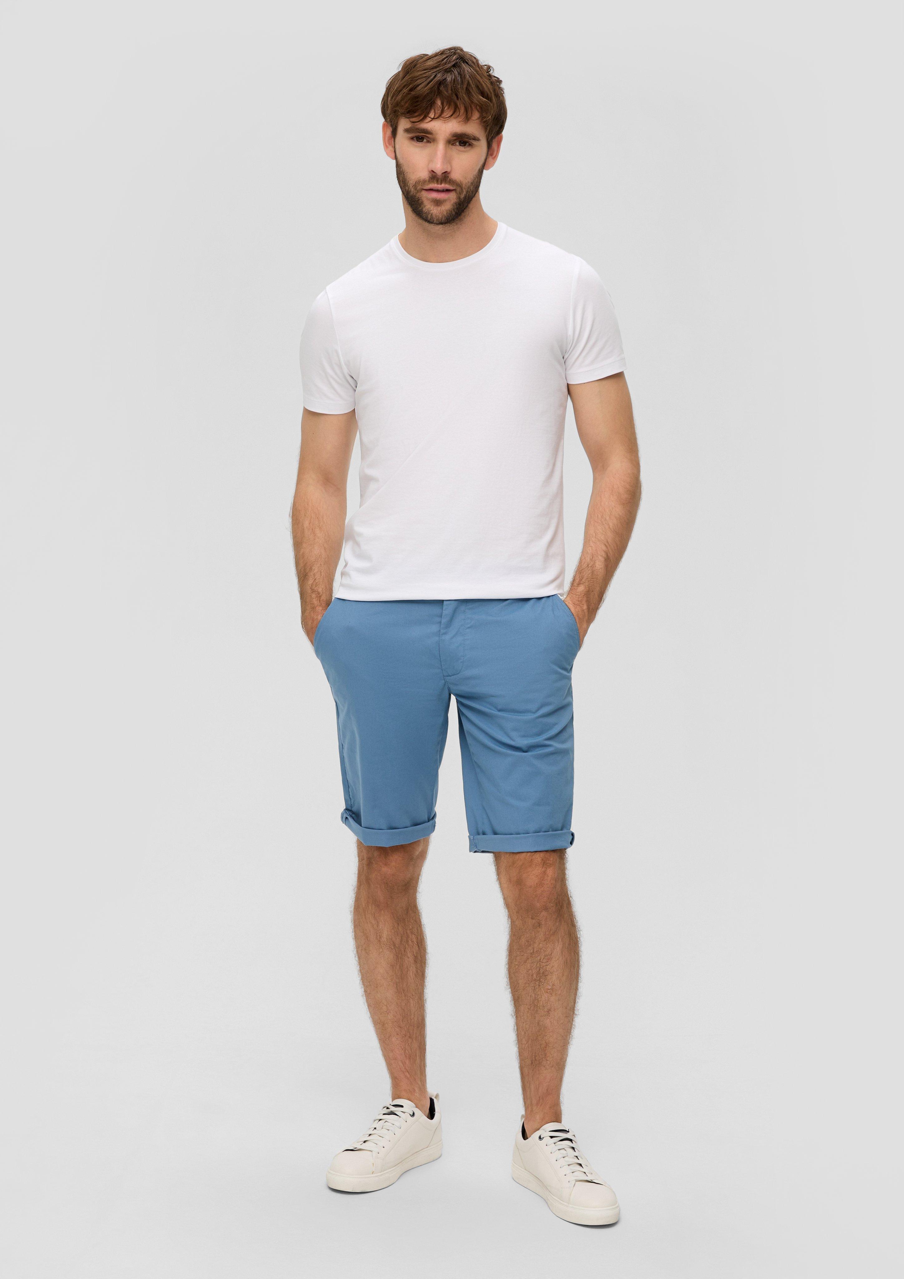 Slim Fit: Bermuda aus Baumwollstretch  2143799-5402