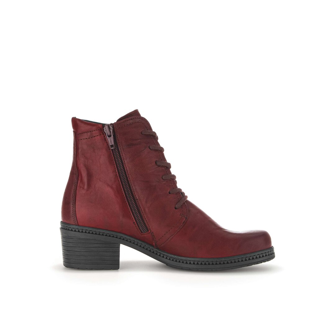 Gabor fashion Schnürstiefelette rot