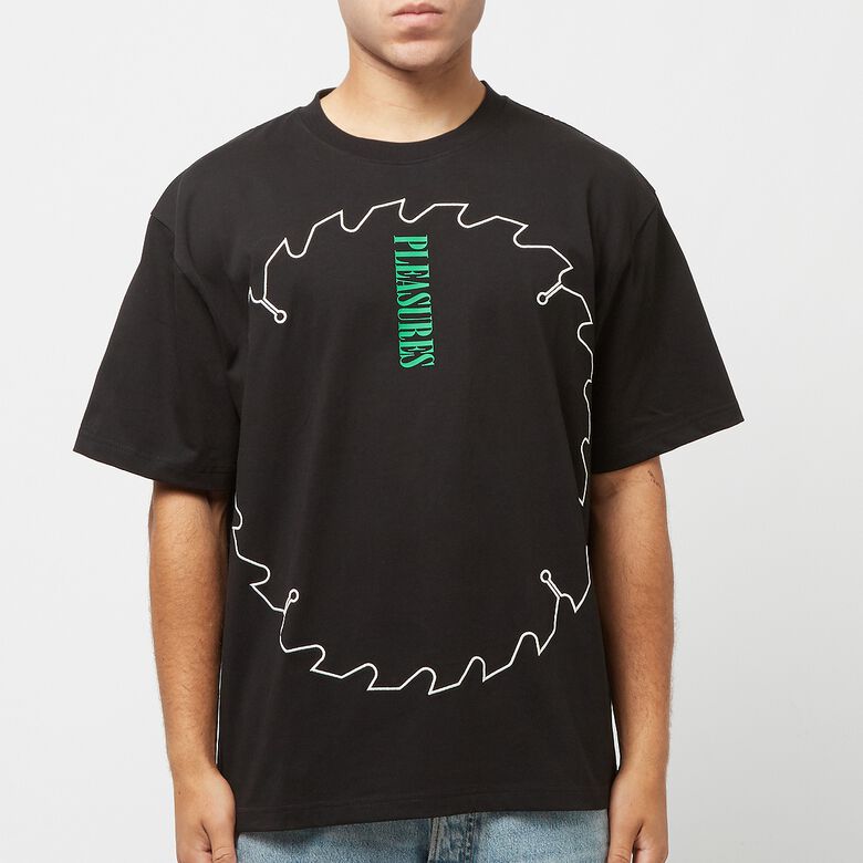 Pleasures Saw Heavyweight T-Shirt Black