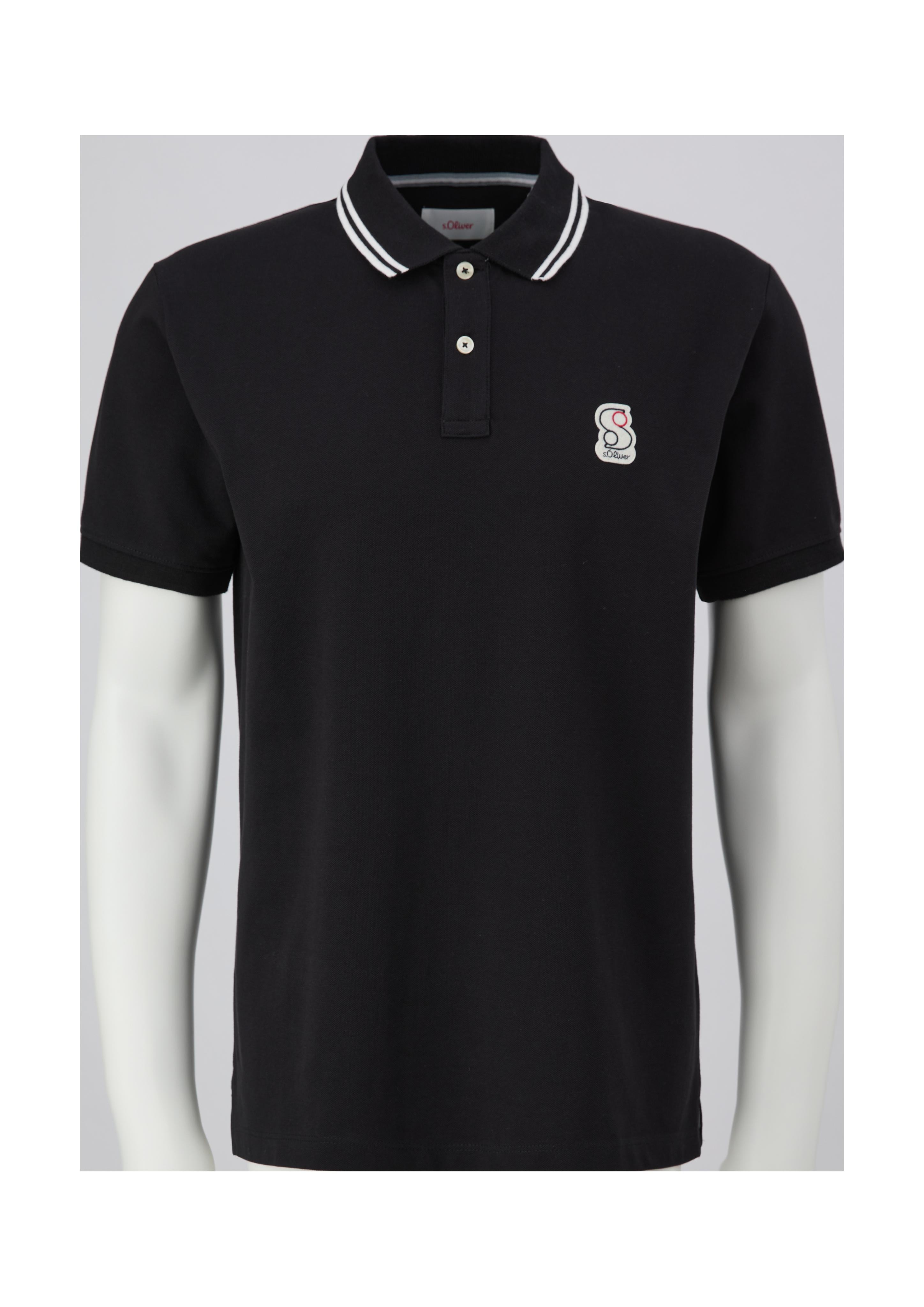 Poloshirt mit Labelpatch  2132729-9999