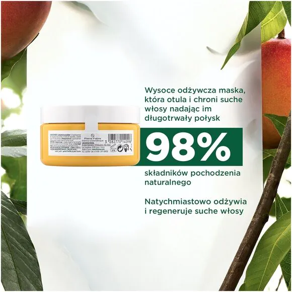 Klorane kaukė su mango ekstraktu