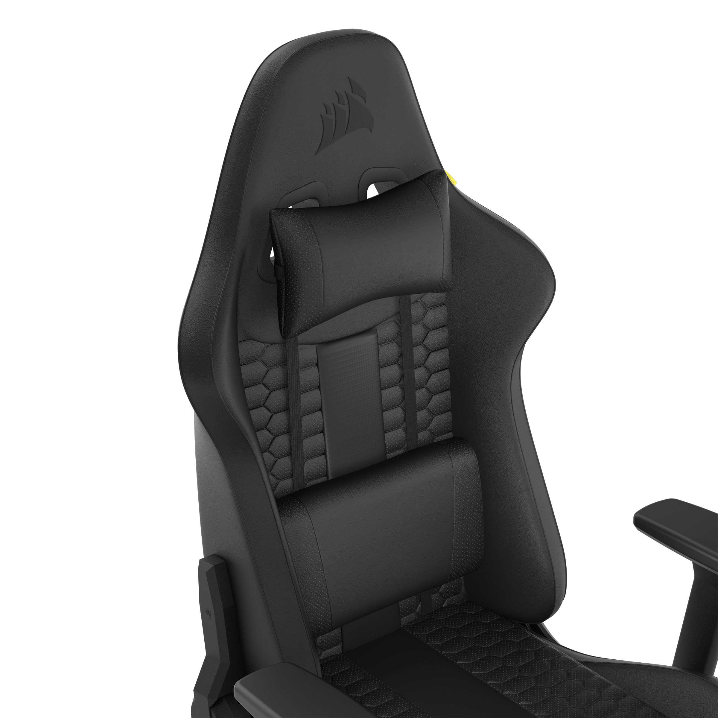 Corsair Gaming-Stuhl TC100 RELAXED - Leatherette (Black)