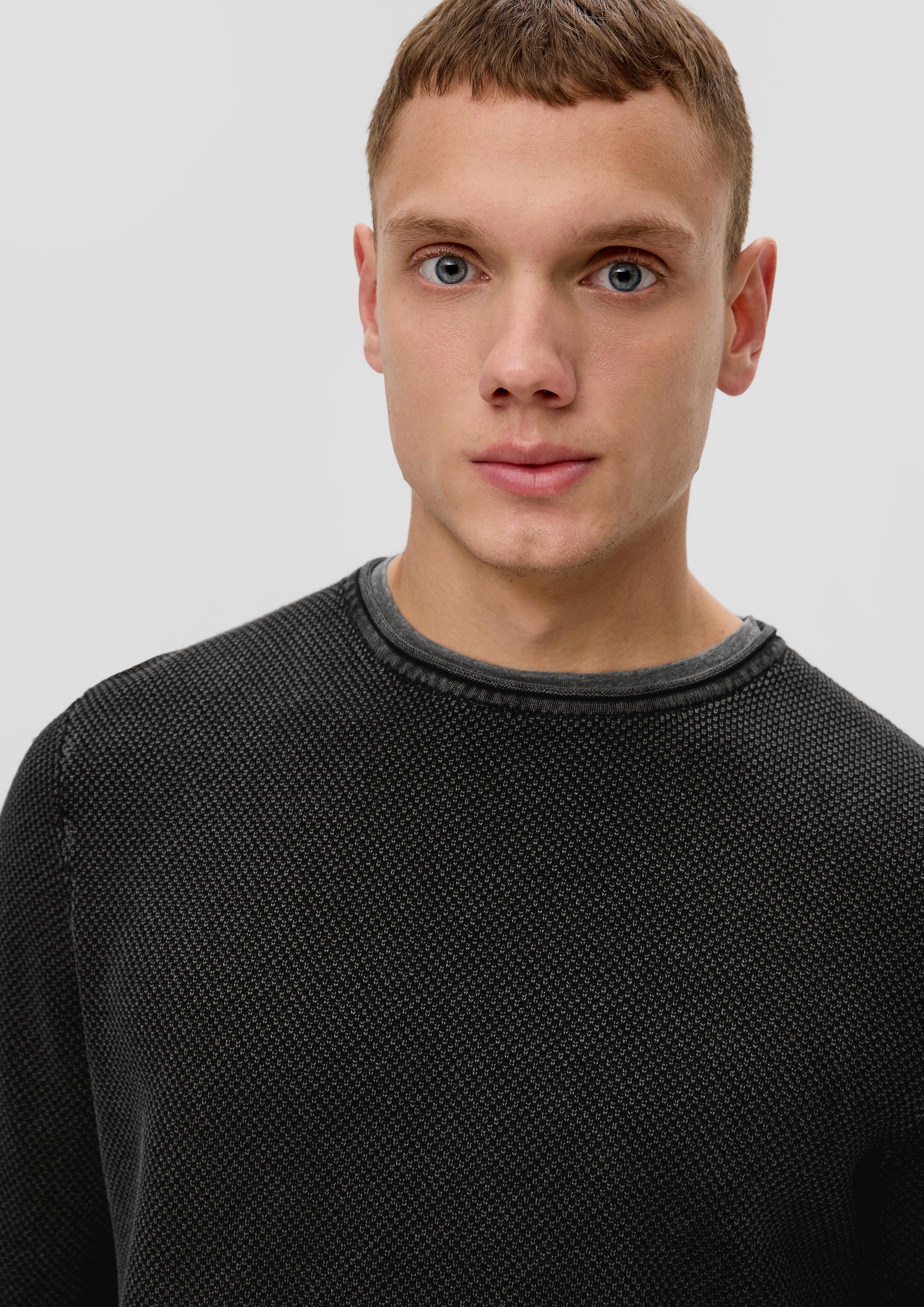 Strickpullover aus reiner Baumwolle  2151768-9999