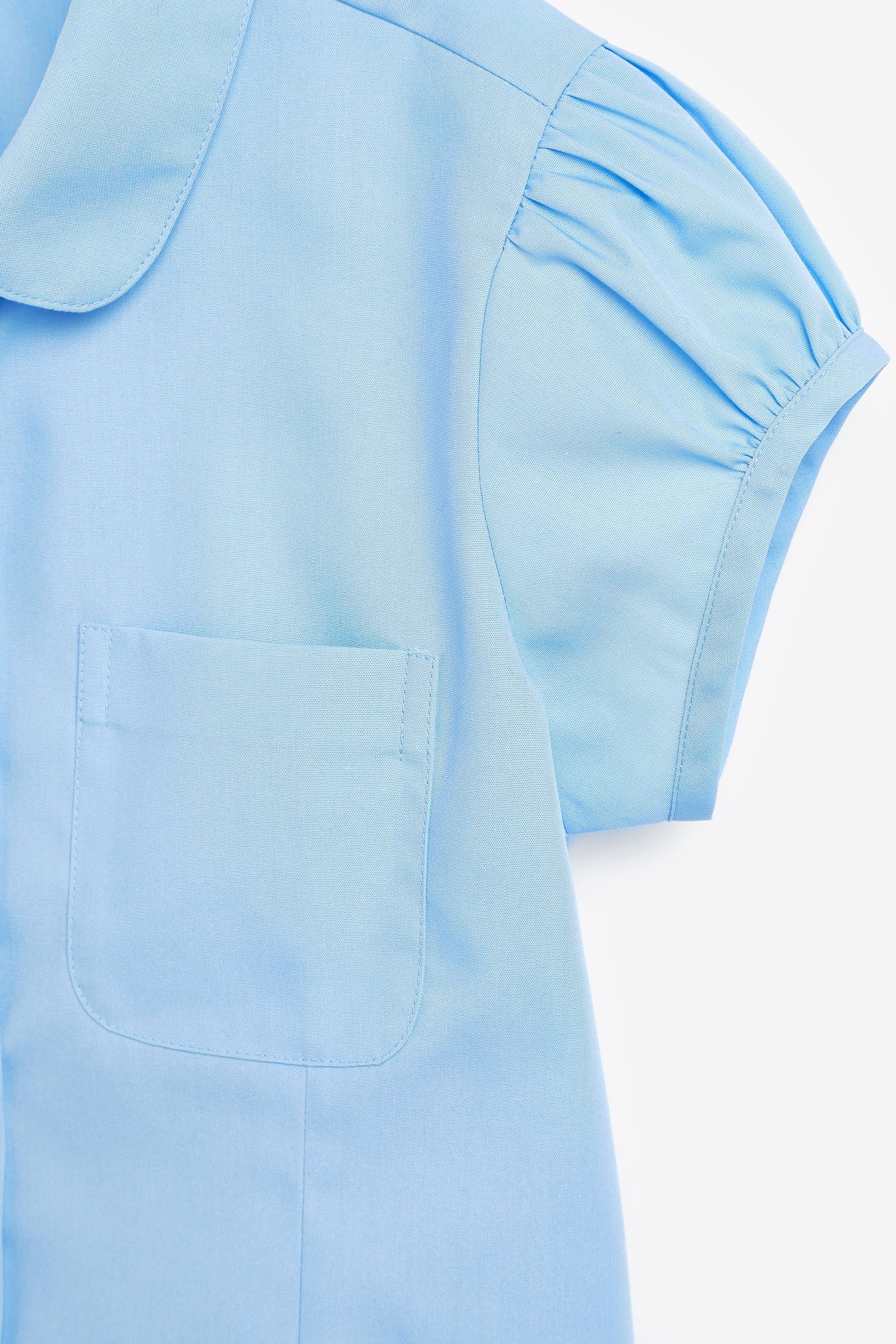 Next Langarmbluse Schulbluse mit Puffärmeln (1-tlg)