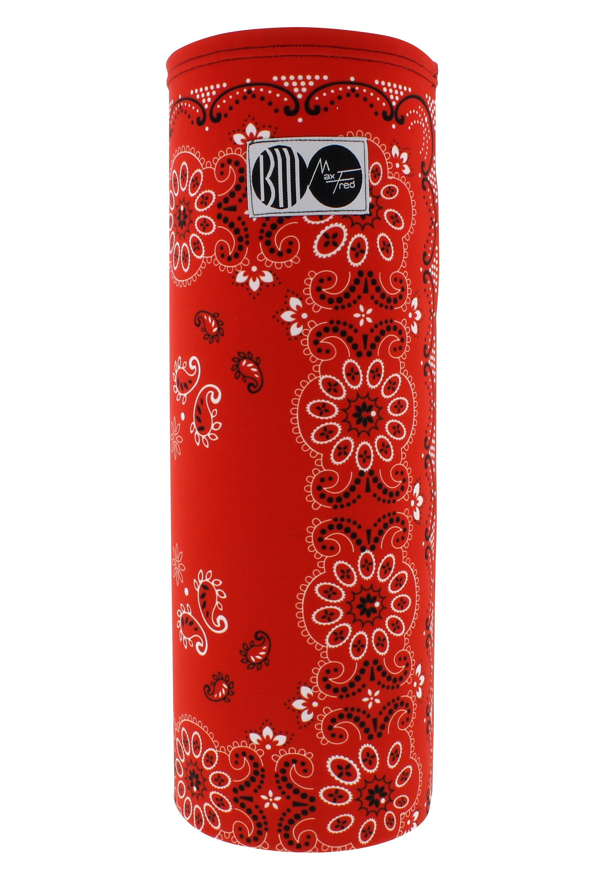 Maxfred Multifunktionstuch Bamboo paisley Multifunktionstuch, Elastisch, Nachhaltig, geringe Geruchsaufnahme, Ultraweich