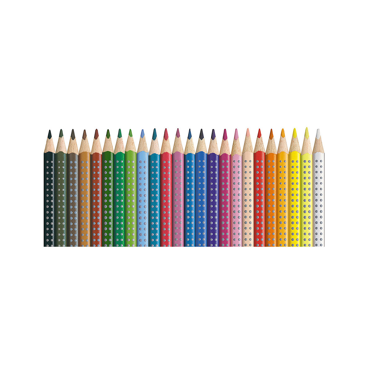 Buntstifte COLOUR GRIP, wasservermalbar, 24 Farben