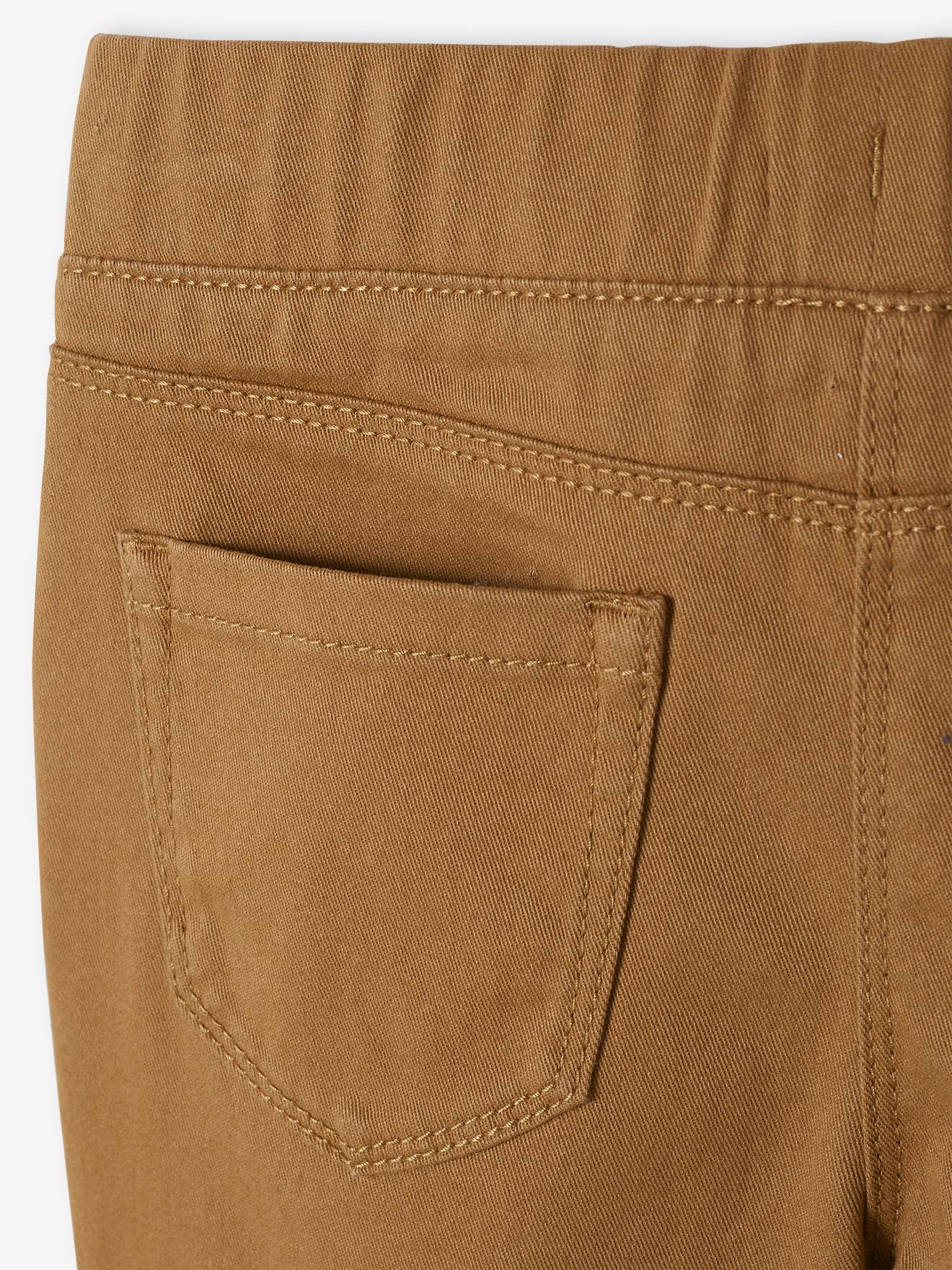 Tregging couleur fille caramel
