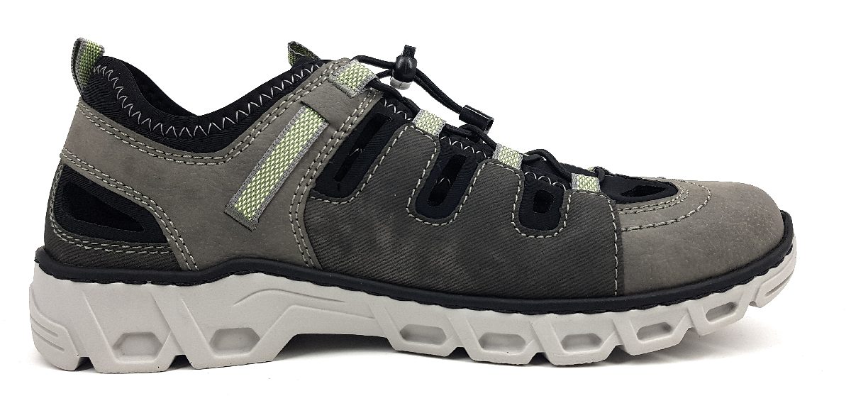 Rieker Bulcina 14508-40 Grau schwarz