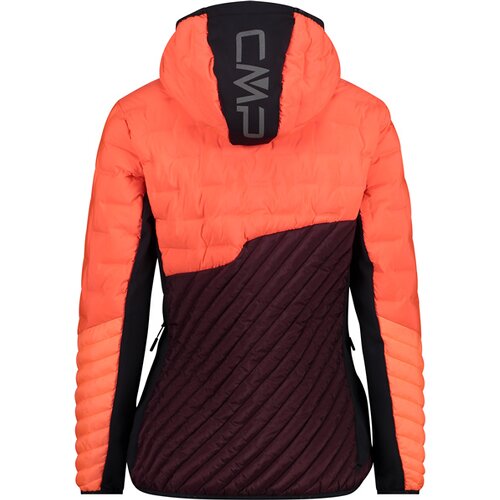 DAMEN JACKE WOMAN JACKET HYBRID FIX HOOD