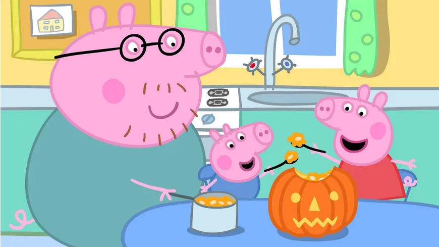 Peppa Pig - Kürbis-Wettbewerb