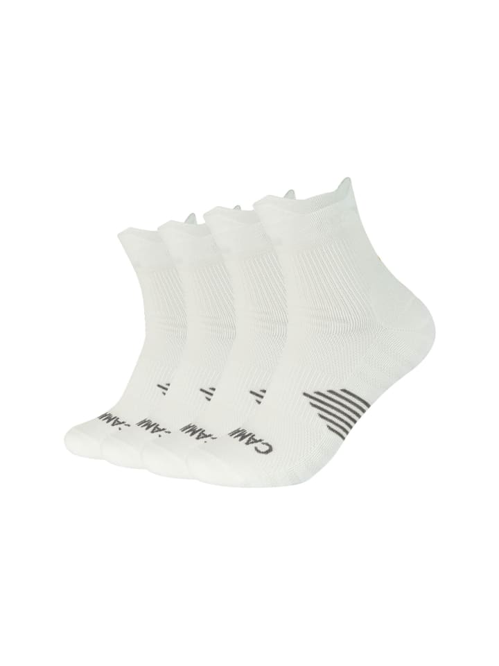 camano Sport-Kurzsocke performance training light 4er Pack function in Weiß günstig kaufen