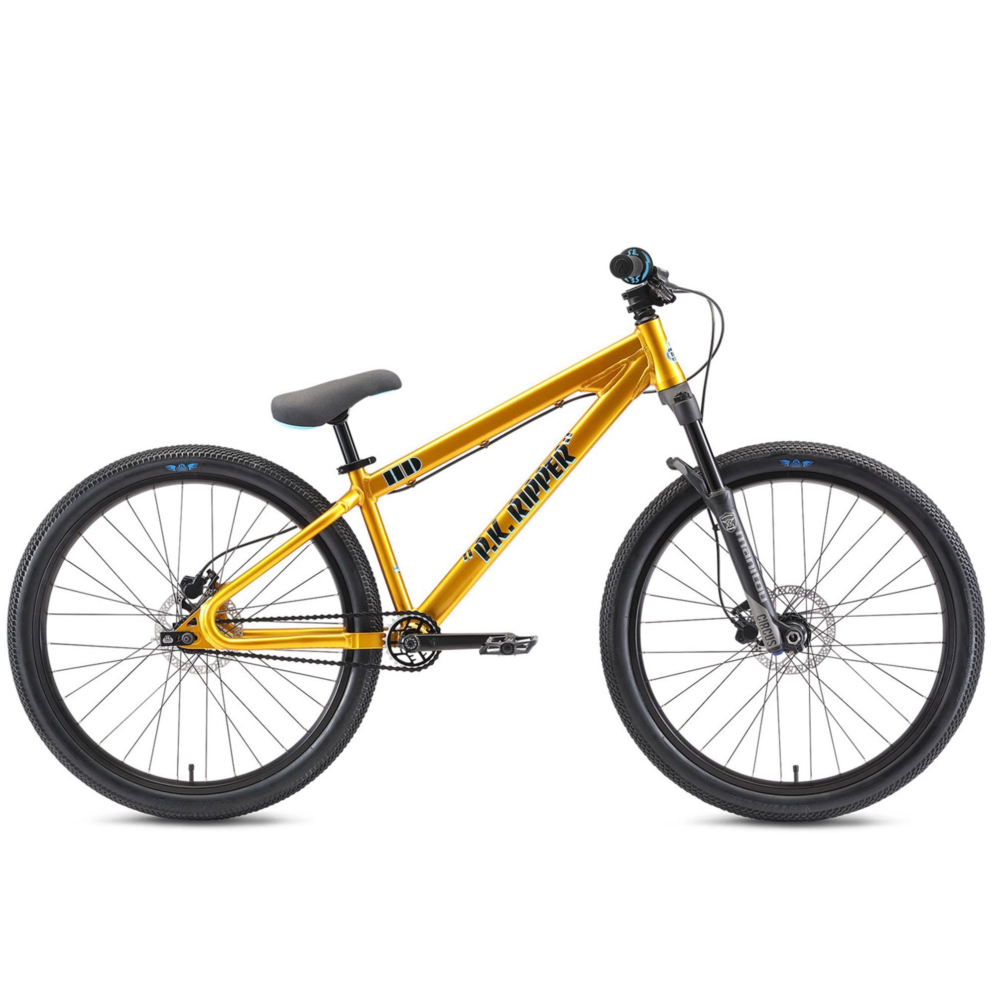 SE Bikes BMX-Rad DJ Ripper HD, 1 Gang, ohne Schaltung, Dirtjump BMX Rad Fahrrad BMX Cruiser Bike Oldschool Dirt Jump
