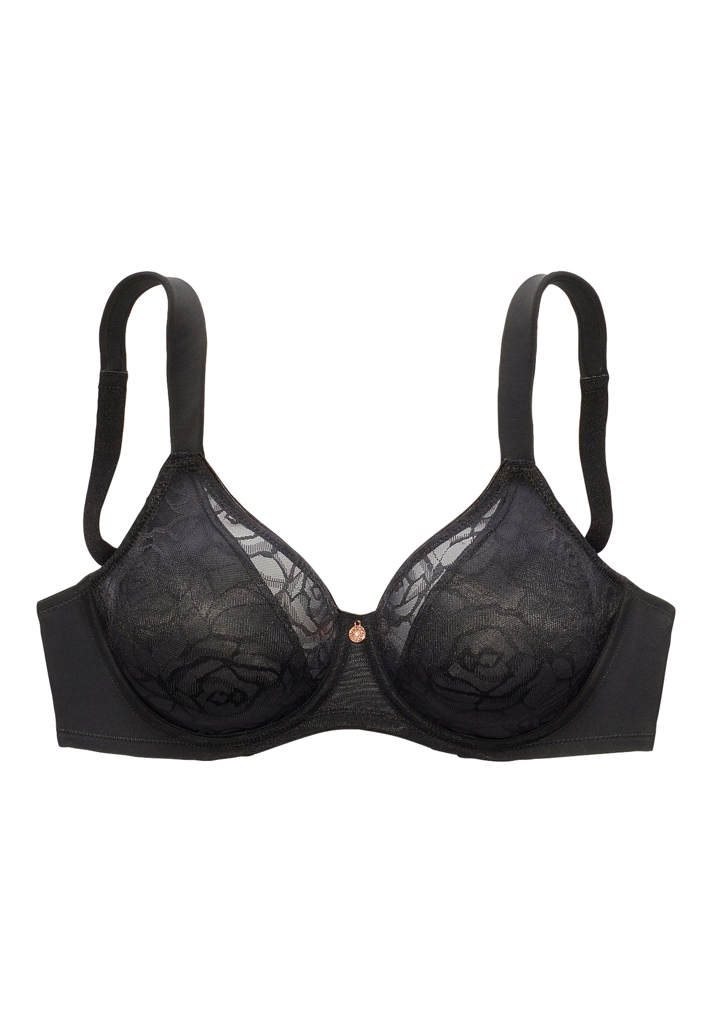 Nuance Minimizer-BH mit Bügel und leicht wattierten Trägern, Basic Dessous