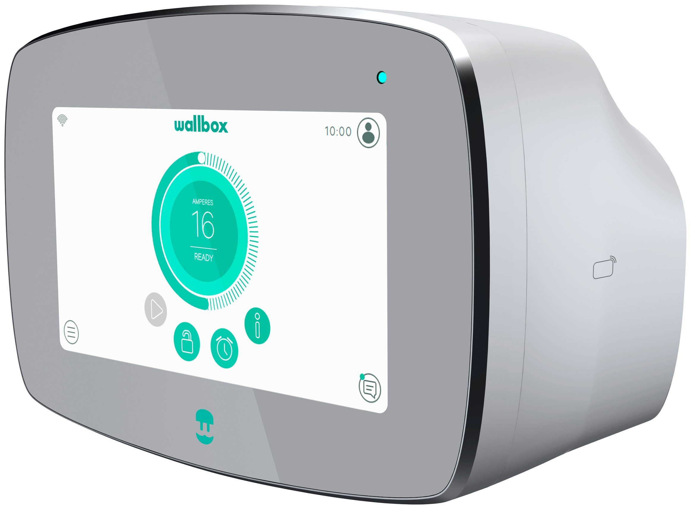Wallbox stationär Elektroauto-Ladestation Commander 2 CMX4, 1-phasig, 3-phasig, 1-St., (22kW / 5M / T2 / W), WiFiÐ&BT&RFID