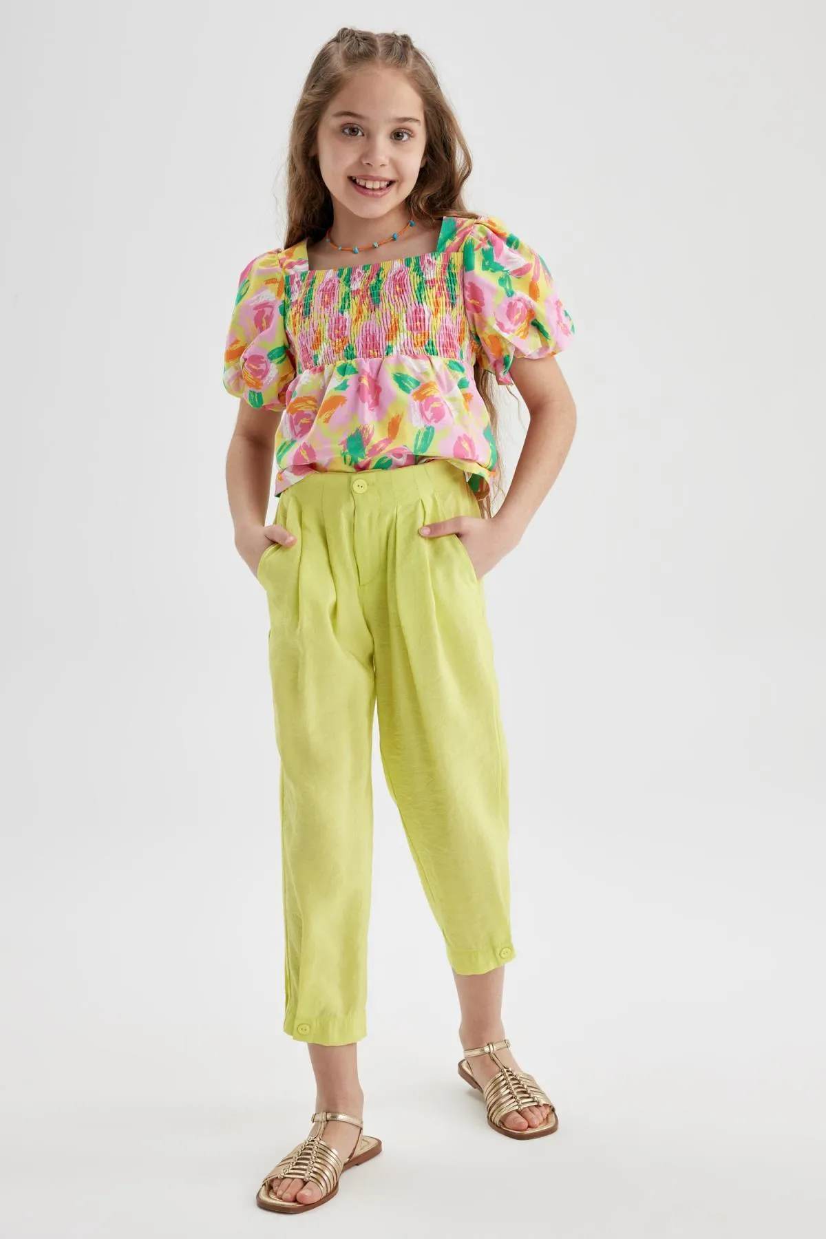 DeFacto  Mädchen-Carrot-Fit-Modalhose Z7694a623sm