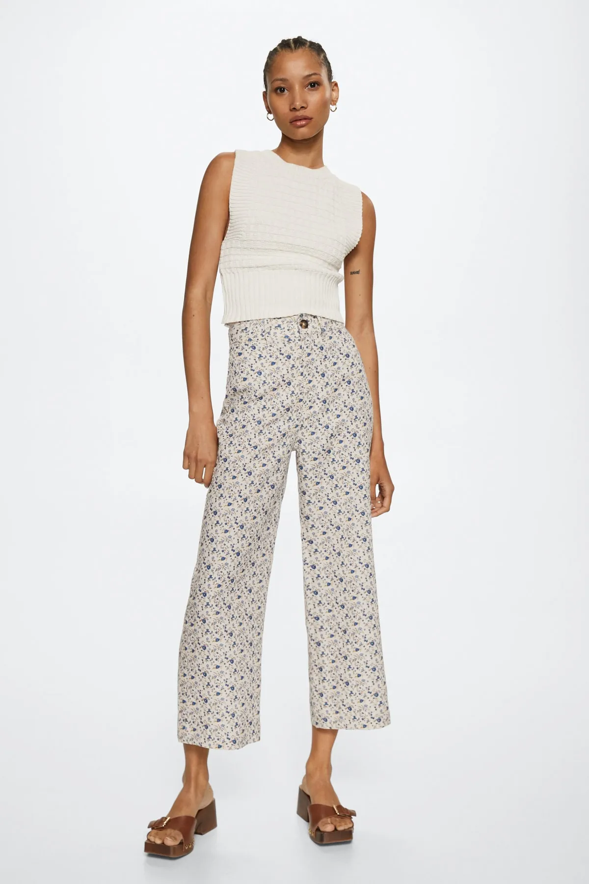 MANGO  27067879 Damen/Mädchen Ecru