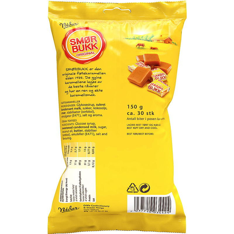 Nidar Smørbukk Original 150 g