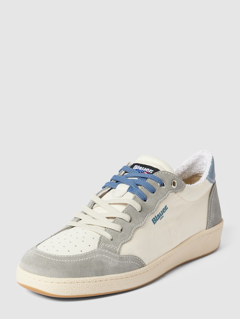 Sneaker mit Label-Details Modell 'MURRAY' in weiß