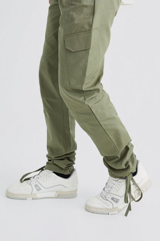 Tall Slim-Fit Ripstop Cargohose