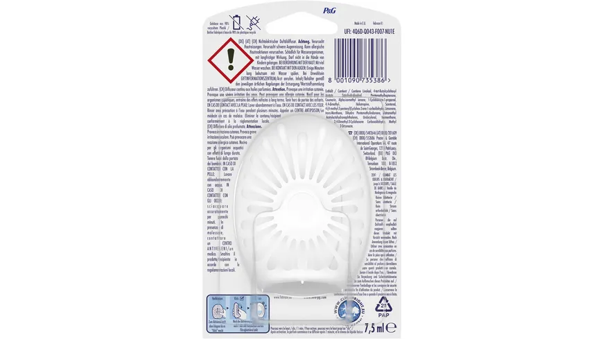 Febreze Duftdepot Bad Lufterfrischer Vanille 7.5 ml